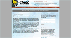 Desktop Screenshot of ciaqc.com