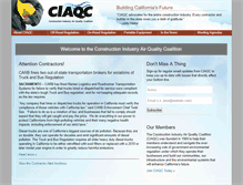 Tablet Screenshot of ciaqc.com